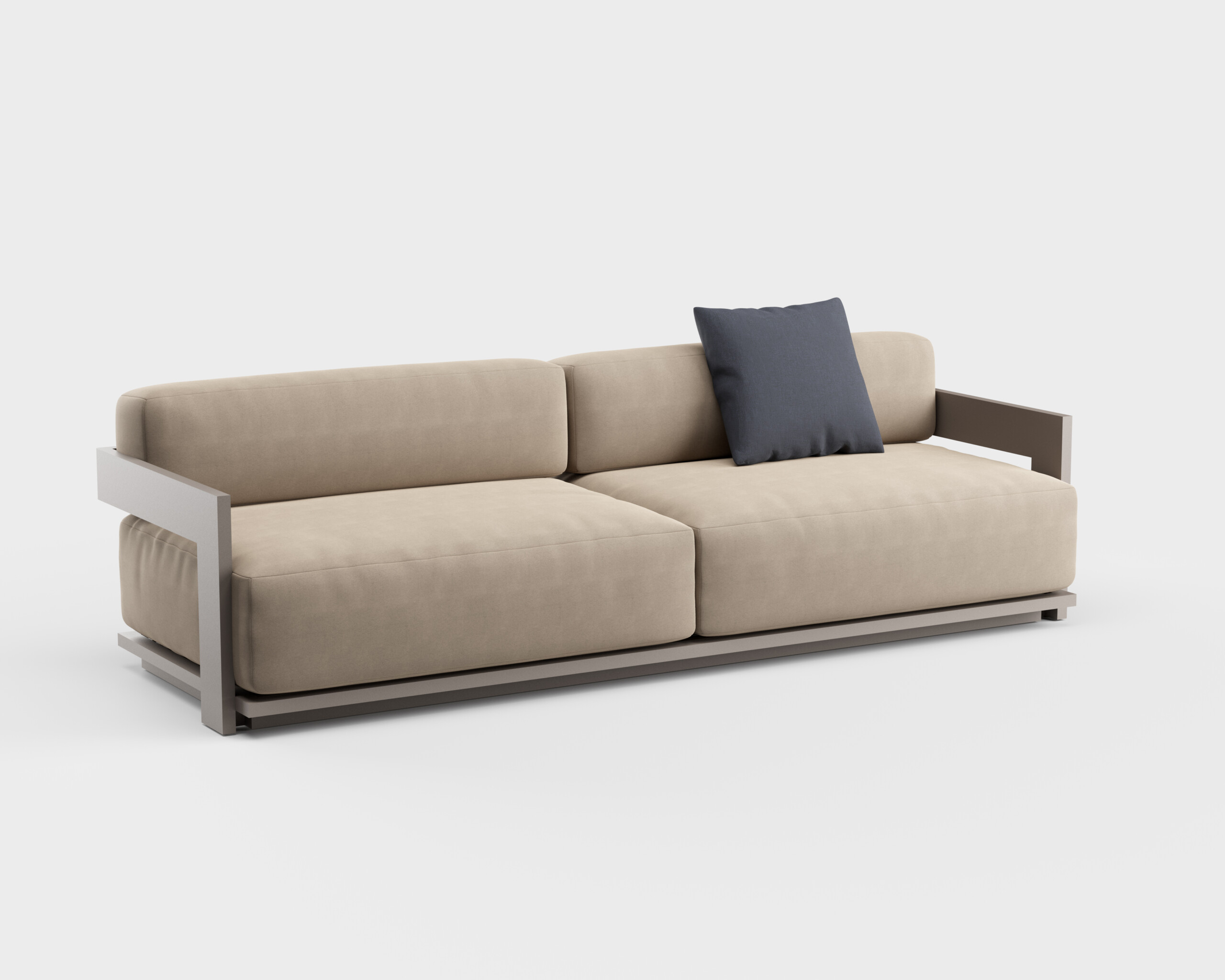 ชุดโซฟาอะลูมิเนียมสำหรับใช้ภาย - Outdoor Furniture Luxury บทวิจารณ์และราคา