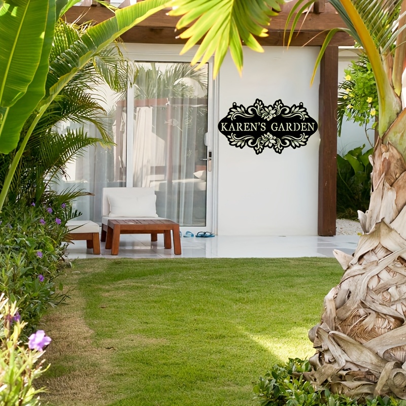 ป้ายโลหะศิลปะแบบกำหนดเอง พร้อม - Outdoor Furniture Metal บทวิจารณ์และราคา
